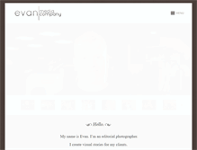 Tablet Screenshot of evan.co